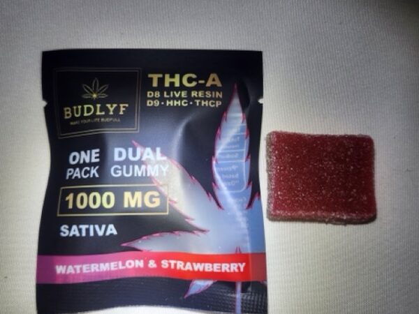 Watermelon & Strawberry Sativa Gummies