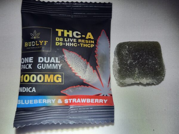 Blueberry & Strawberry Indica Gummies